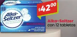Farmacia Soriana Alka-Seltzer con 12 tabletas oferta