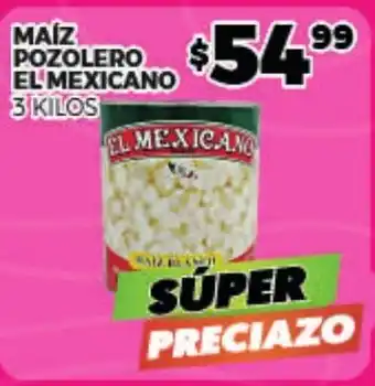 Merco El Mexicano Maíz Pozolero oferta