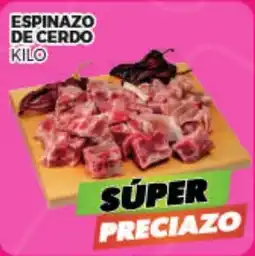 Merco espinazo de cerdo oferta