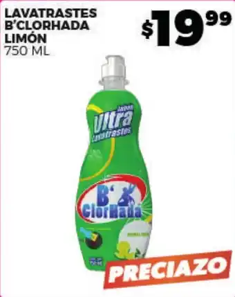 Merco B'Clorhada lavatrastes limón oferta
