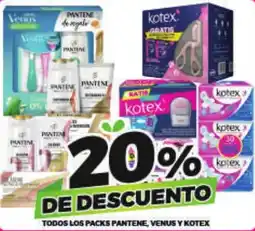 Merco Pantene Venus Kotex oferta