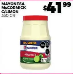 Merco McCormick Mayonesa C/Limon oferta