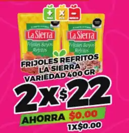 Merco La Sierra Frijoles Refritos Variedad oferta