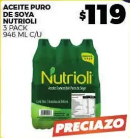 Merco Nutrioli Aceite Puro de Soya oferta