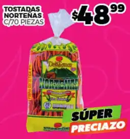 Merco Tostadas Nortenas oferta