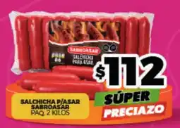 Merco Sabroasar salchicha p/asar oferta