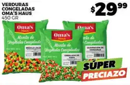 Merco Oma's Haus Verduras Congeladas oferta