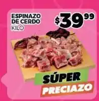 Merco Espinazo de cerdo kilo oferta