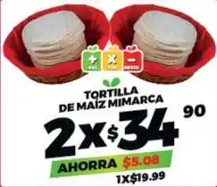 Merco Mimarca - tortilla de maiz oferta