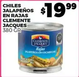 Merco Clemente jacques - chile jalapeños en rajas oferta