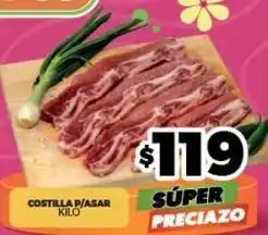 Merco Costilla p/asar kilo oferta