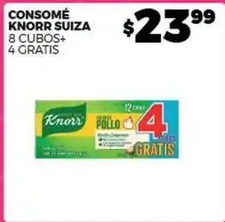 Merco Knorr - consomé knorr suiza 8 cubos+ 4 gratis oferta