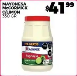 Merco Mccormick - mayonesa c/limon oferta