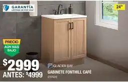 The Home Depot Glacier Bay Gabinete Fonthill Café oferta