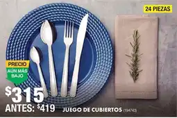 The Home Depot Juego de cubiertos oferta