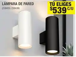 The Home Depot LÁMPARA DE PARED oferta