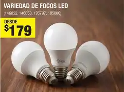 The Home Depot cosmart variedad de focos led oferta