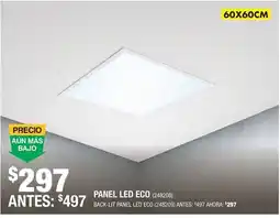 The Home Depot Panel Led Eco oferta