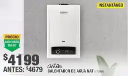 The Home Depot Calorex calentador de agua nat oferta