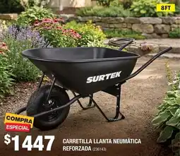 The Home Depot Surtek carretilla llanta neumática reforzada oferta