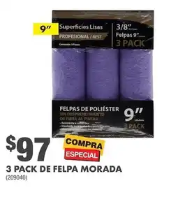 The Home Depot Felpa Morada oferta