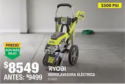 The Home Depot Ryobi hidrolavadora eléctrica oferta