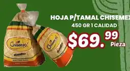 Guajardo Chisemex hoja p/tamal oferta