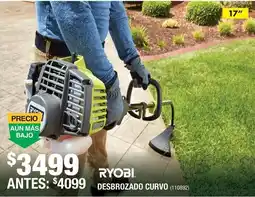The Home Depot Ryobi Desbrozado Curvo oferta