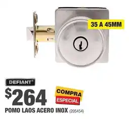 The Home Depot Defiant pomo laos acero inox oferta