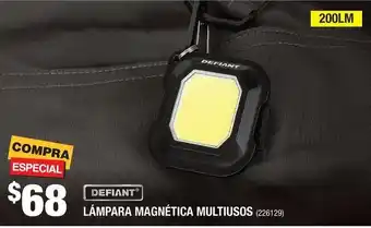 Defiant lámpara magnética multiusos