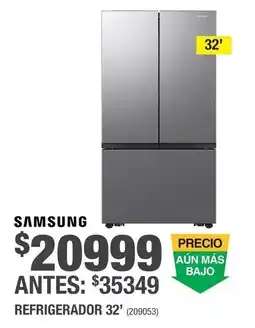 The Home Depot samsung refrigerador 32' oferta