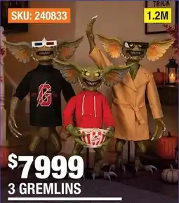 The Home Depot 3 gremlins oferta