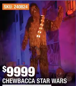 The Home Depot Chewbacca Star Wars oferta