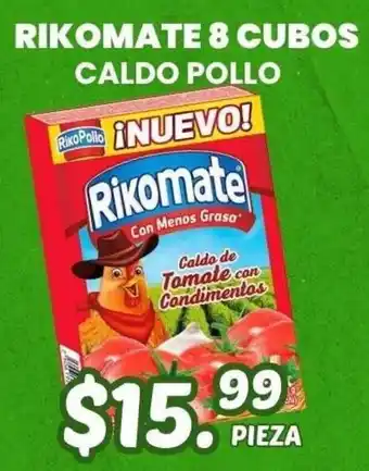 Guajardo Rikomate caldo pollo oferta