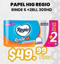 Guajardo Regio Papel Hig Regio oferta