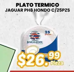 Guajardo Jaguar plato termico ph8 hondo oferta