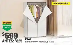 The Home Depot HDX GUARDAROPA ARMABLE oferta