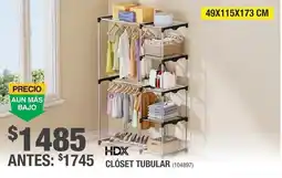 The Home Depot HDX CLÓSET TUBULAR oferta