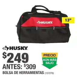 The Home Depot Husky bolsa de herramientas oferta