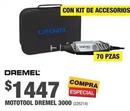 The Home Depot Dremel mototool dremel 3000 oferta