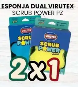 Guajardo Virutex esponja dual scrub power pz oferta