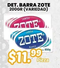 Guajardo Zote barra variedad oferta