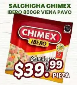 Guajardo Chimex salchicha ibero oferta