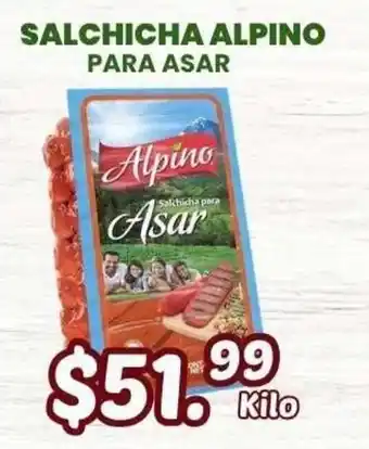 Guajardo Alpino salchicha para asar oferta