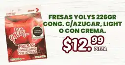 Guajardo yolys fresas congeladas con azucar oferta