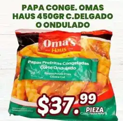 Guajardo Oma's Haus Papas Prefritas Congeladas Corte Ondulado oferta