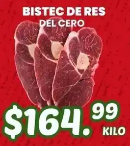 Guajardo bistec de res del cero oferta