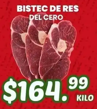 Guajardo bistec de res del cero oferta