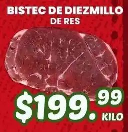 Guajardo Bistec de Diezmilllo de Res oferta