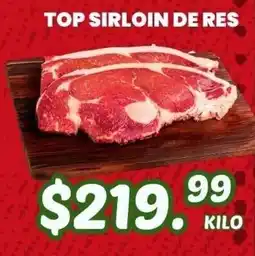 Guajardo Top Sirloin de Res oferta